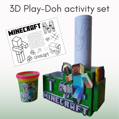 3D Play-Doh activity box