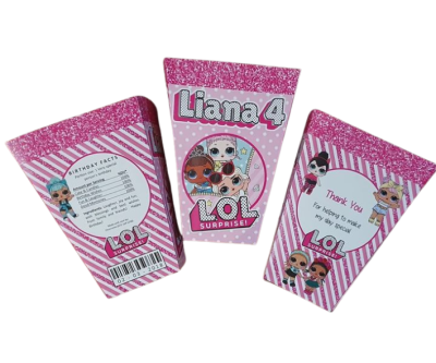 Custom Popcorn box